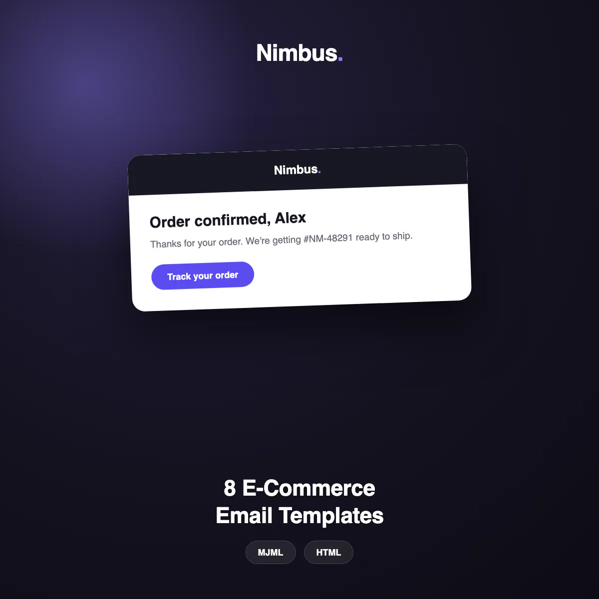 Nimbus: E-Commerce Email Templates