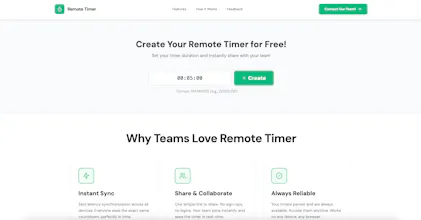Free Remote Countdown Timer gallery image