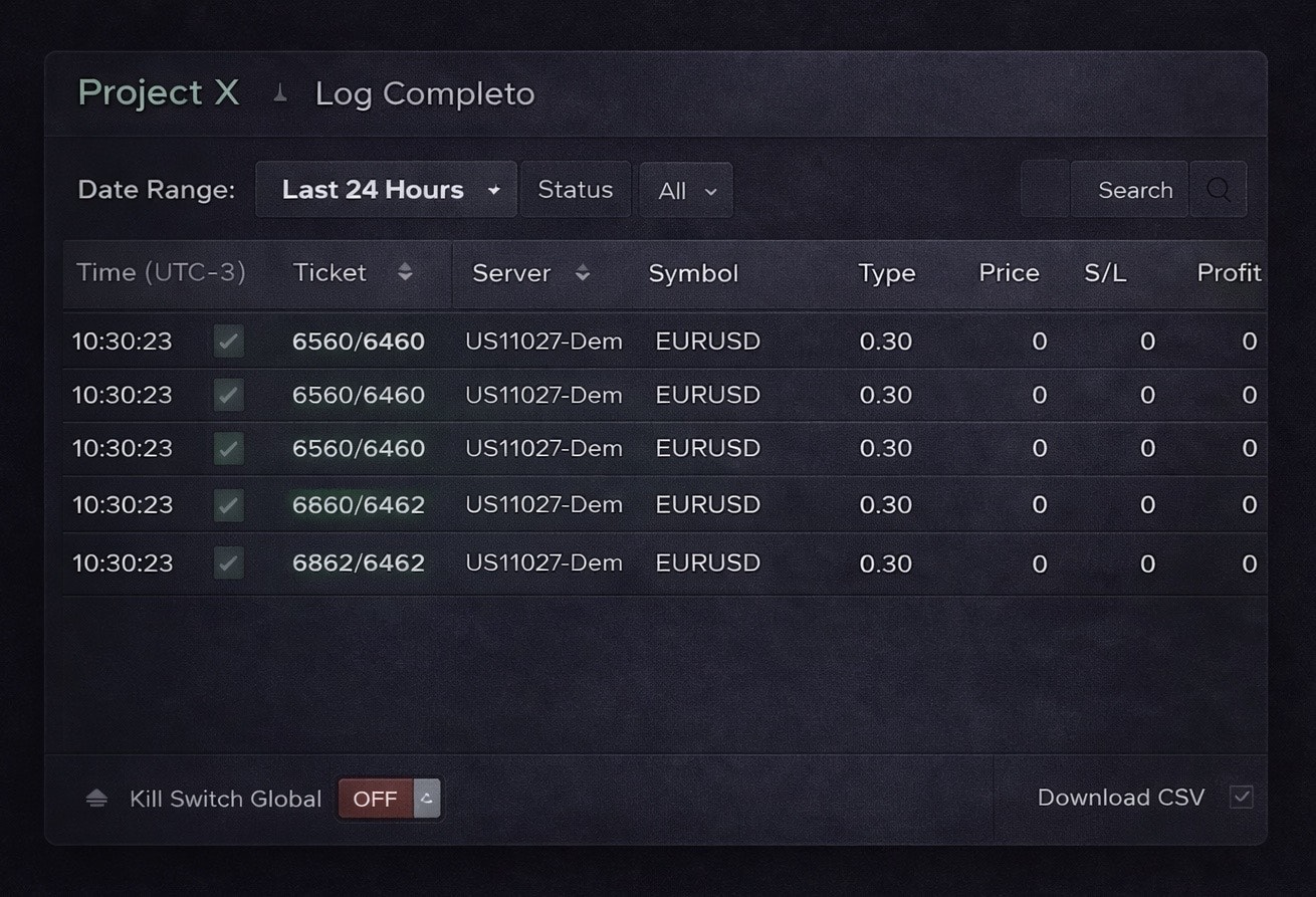 Project X — Execução Algorítmica IA gallery image