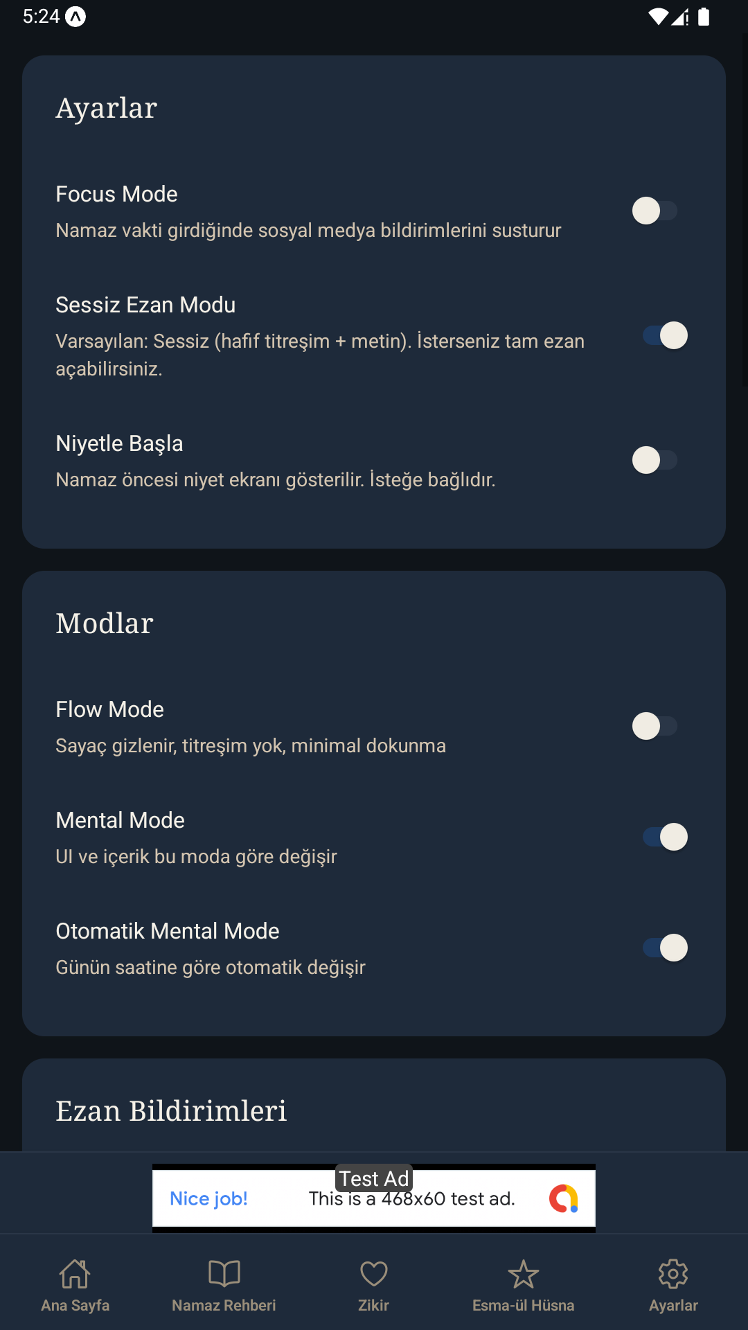 Nur: Modern & Minimal Prayer - Screenshot 2 showing product features and functionality