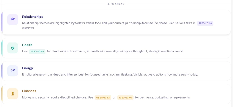 Vedara screenshot 2