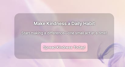 Sharing Your Kindness gallery image