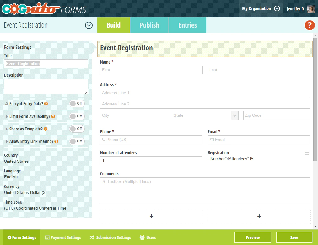 Cognito Forms Build Advanced Forms For Any Device With Ease Product