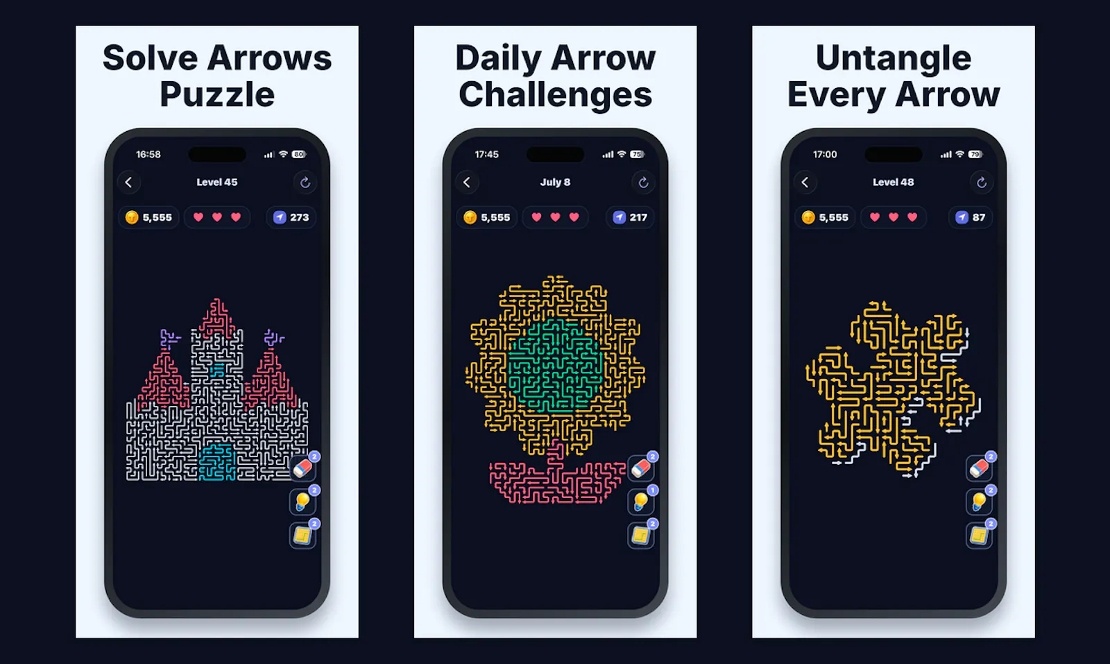 Arrows Puzzle screenshot 2