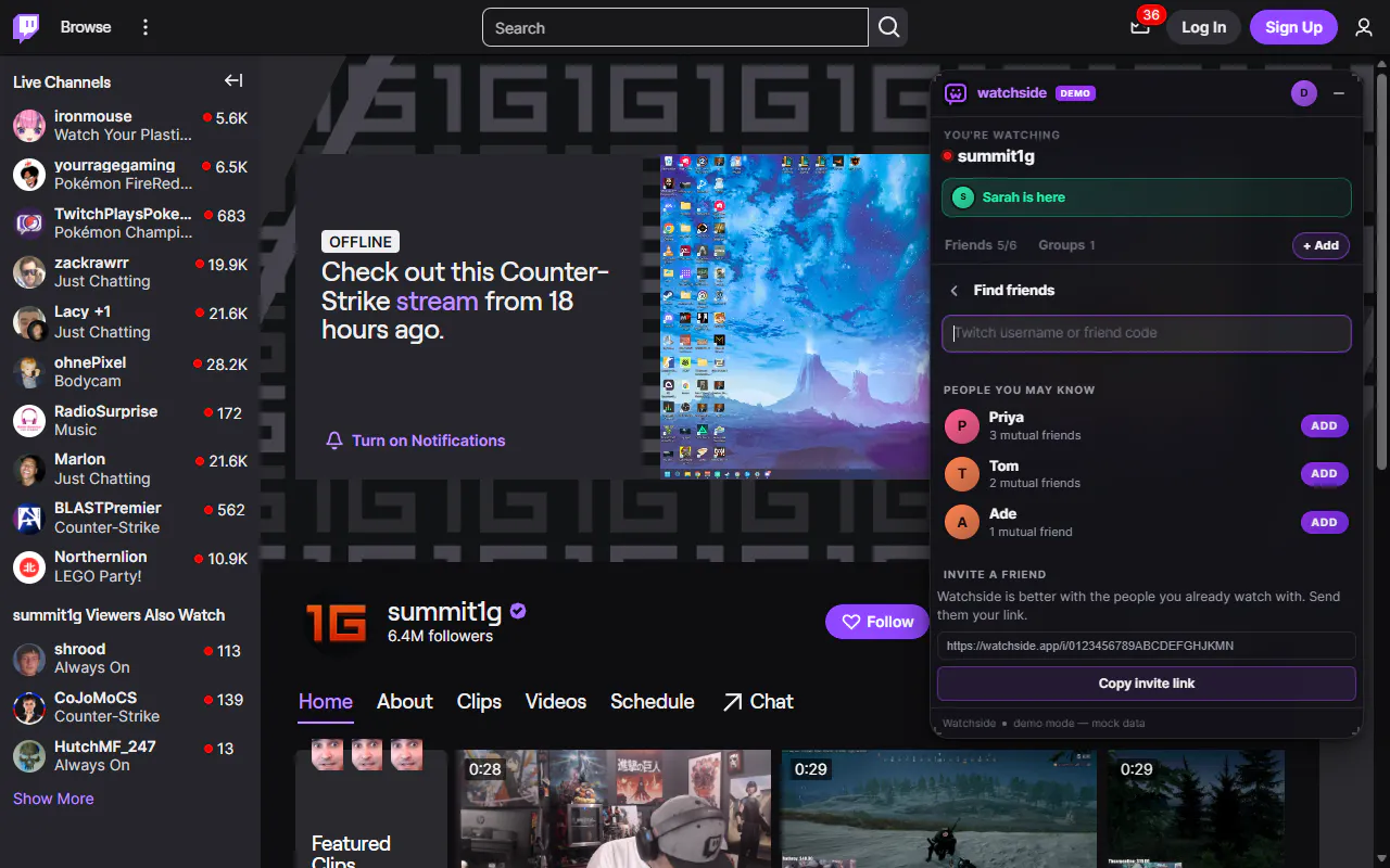 Watchside gallery image