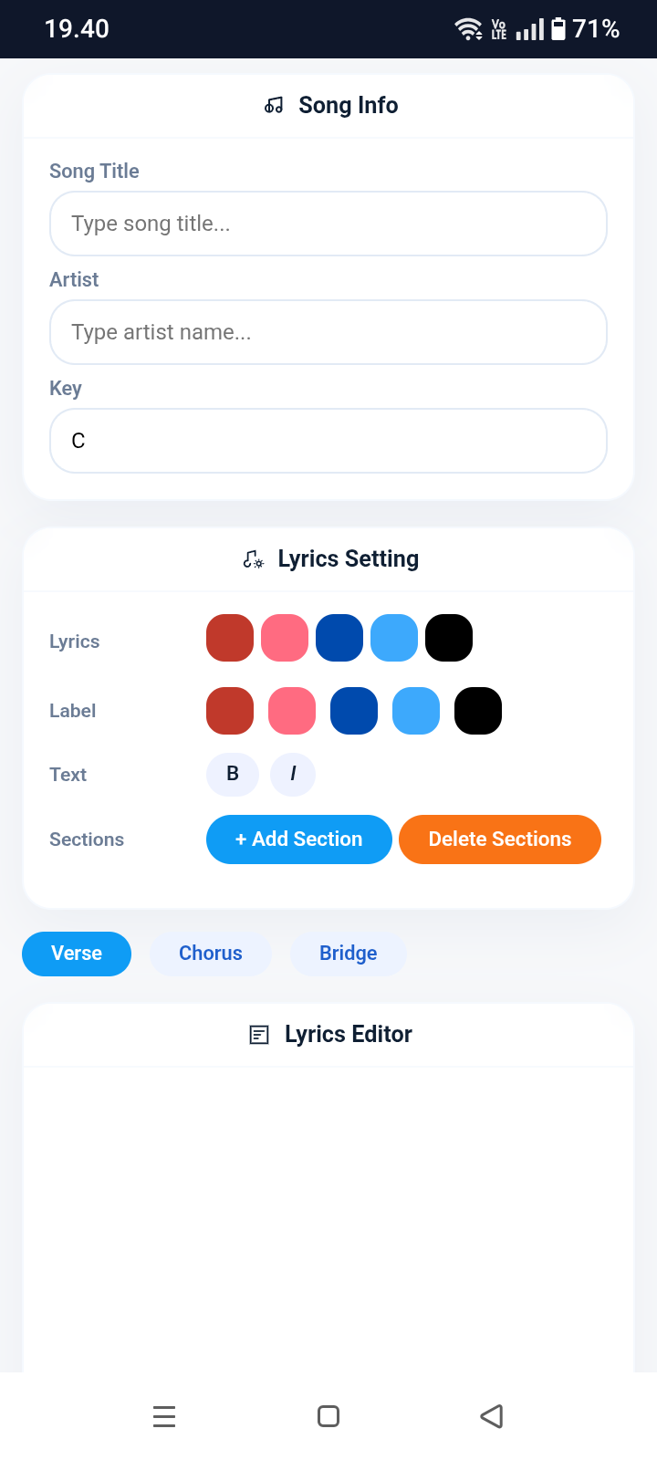 ChordyV - Screenshot 3 showing product features and functionality