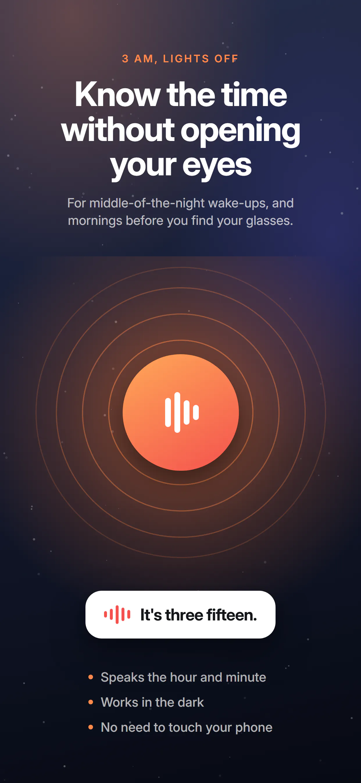 Talking Alarm Clock: Say Time gallery image