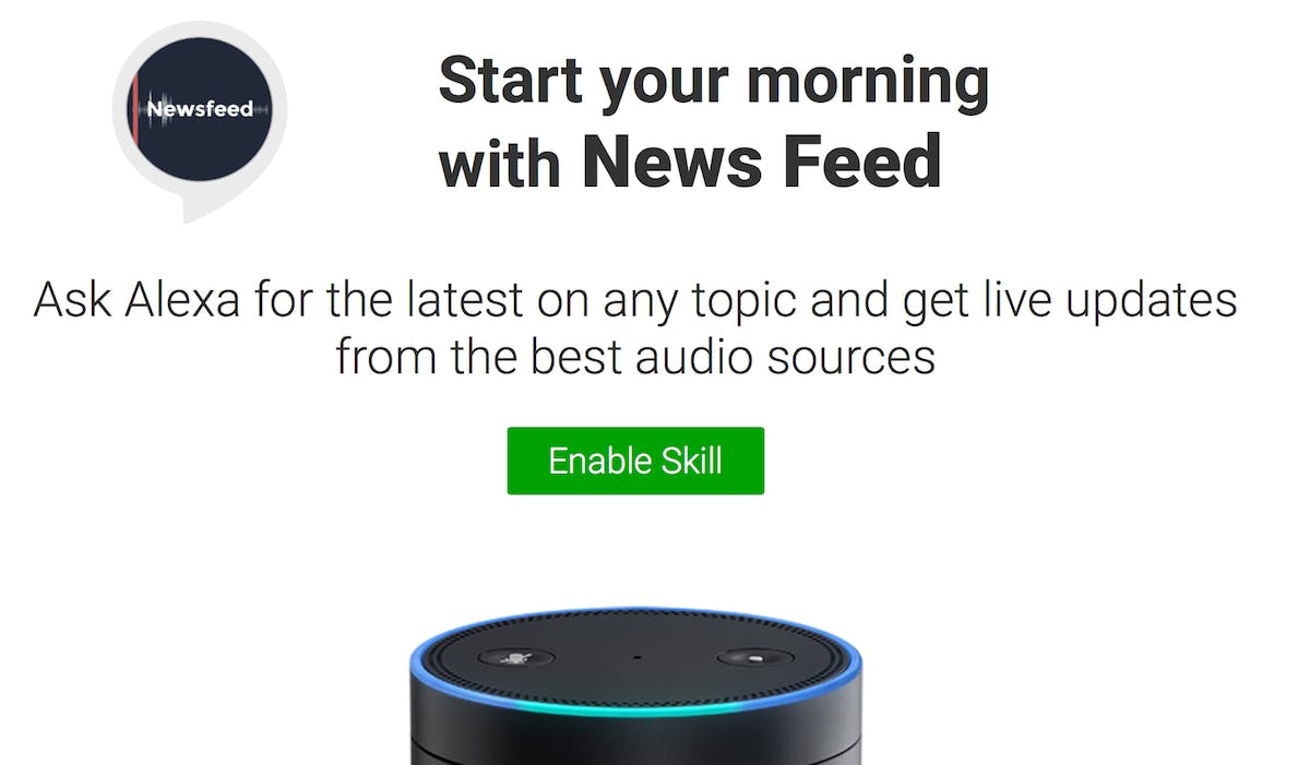 News Feed Alexa Skill media 3