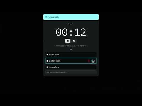 Simple Flowmodoro Timer gallery image