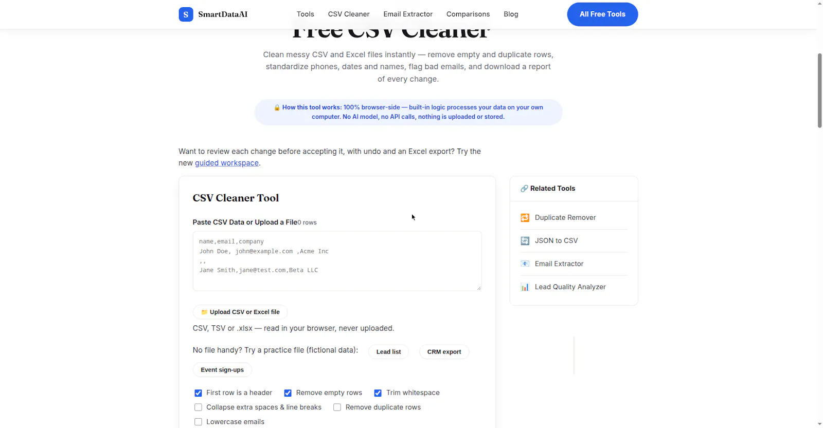 SmartDataAI screenshot 2