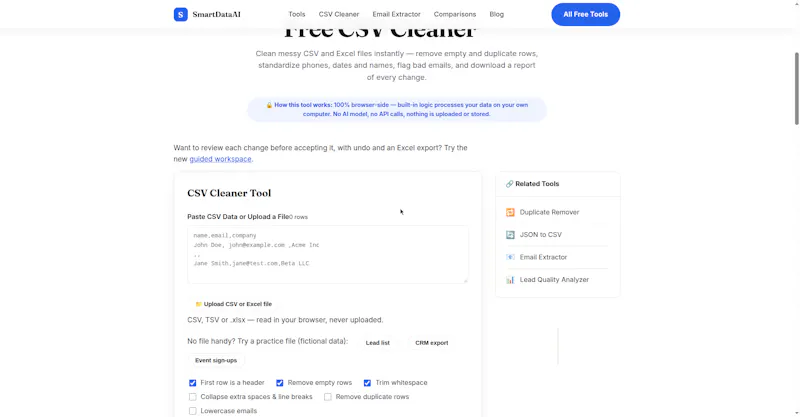 SmartDataAI screenshot 2
