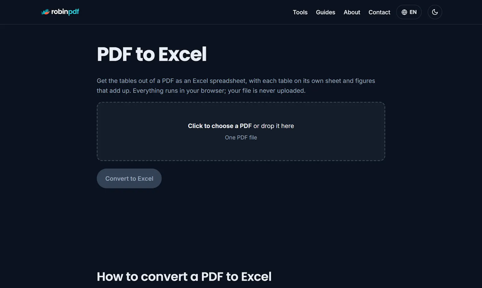 Robinpdf screenshot 3