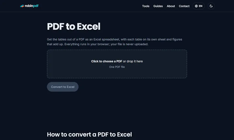 Robinpdf screenshot 3