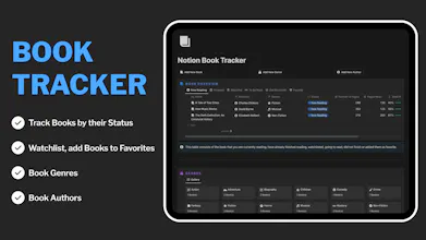 Notion Book Tracker gallery image