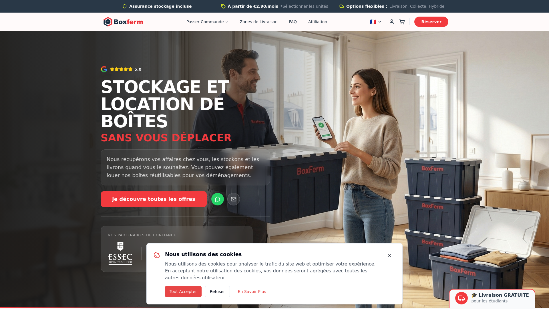 Boxferm - Main product screenshot demonstrating key features and user interface