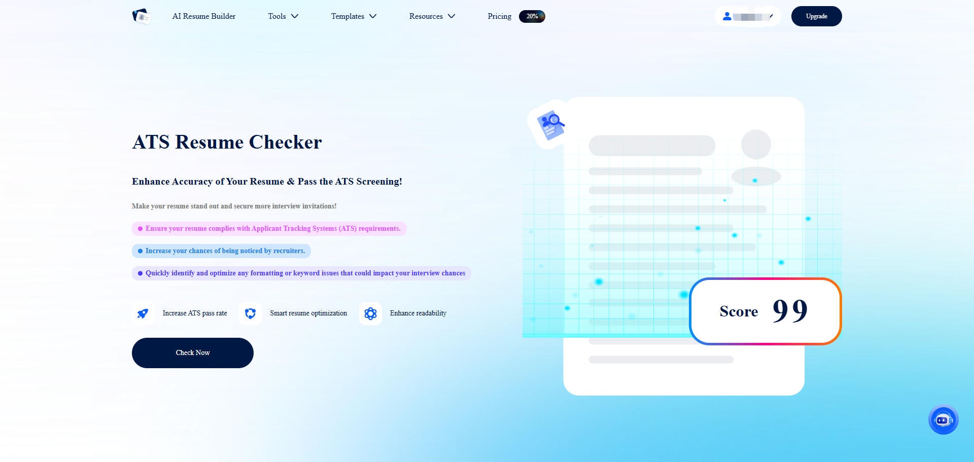 MakeTheResume - #1 AI Resume Builder - Screenshot 2 showing product features and functionality