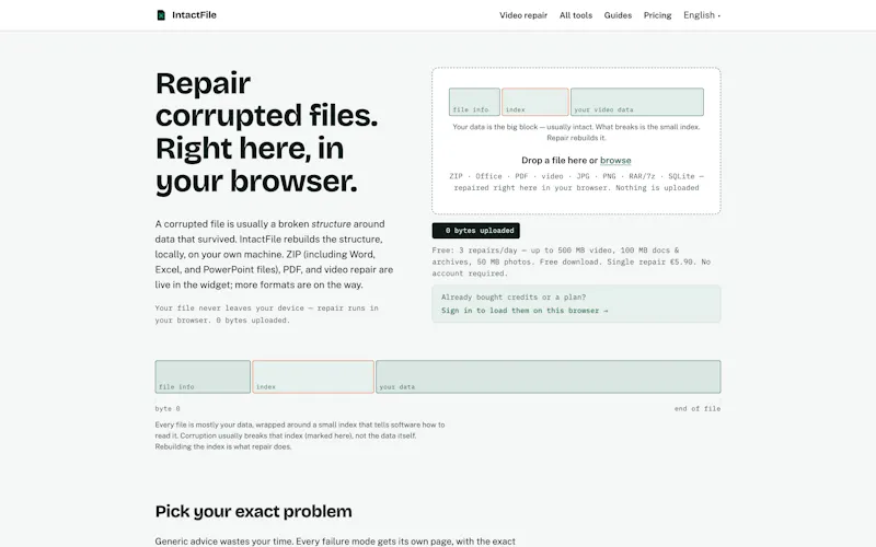 IntactFile screenshot 5