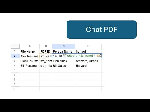 PDF AI Sheet gallery image