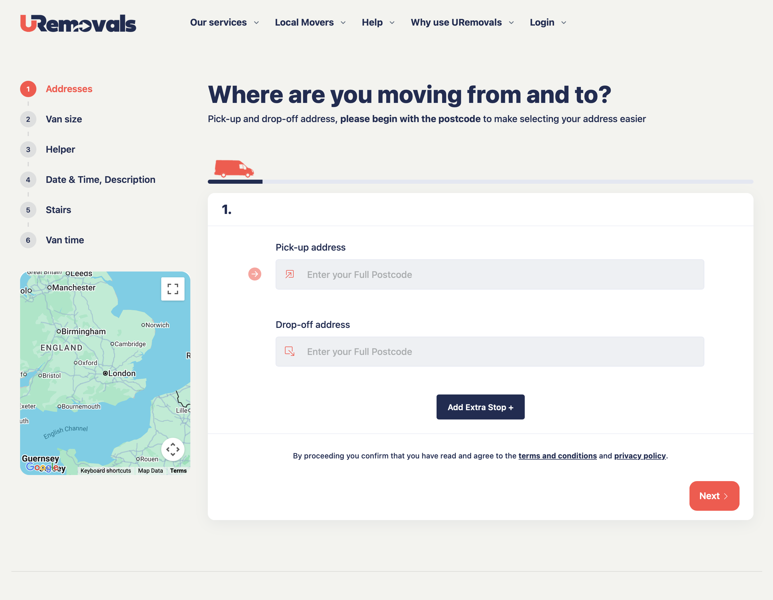URemovals - Screenshot 2 showing product features and functionality
