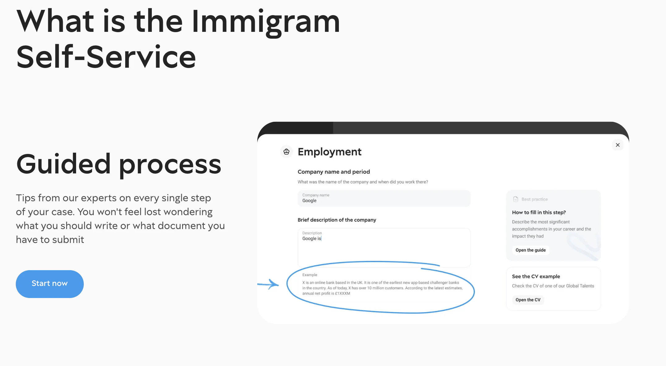 Immigram screenshot 2