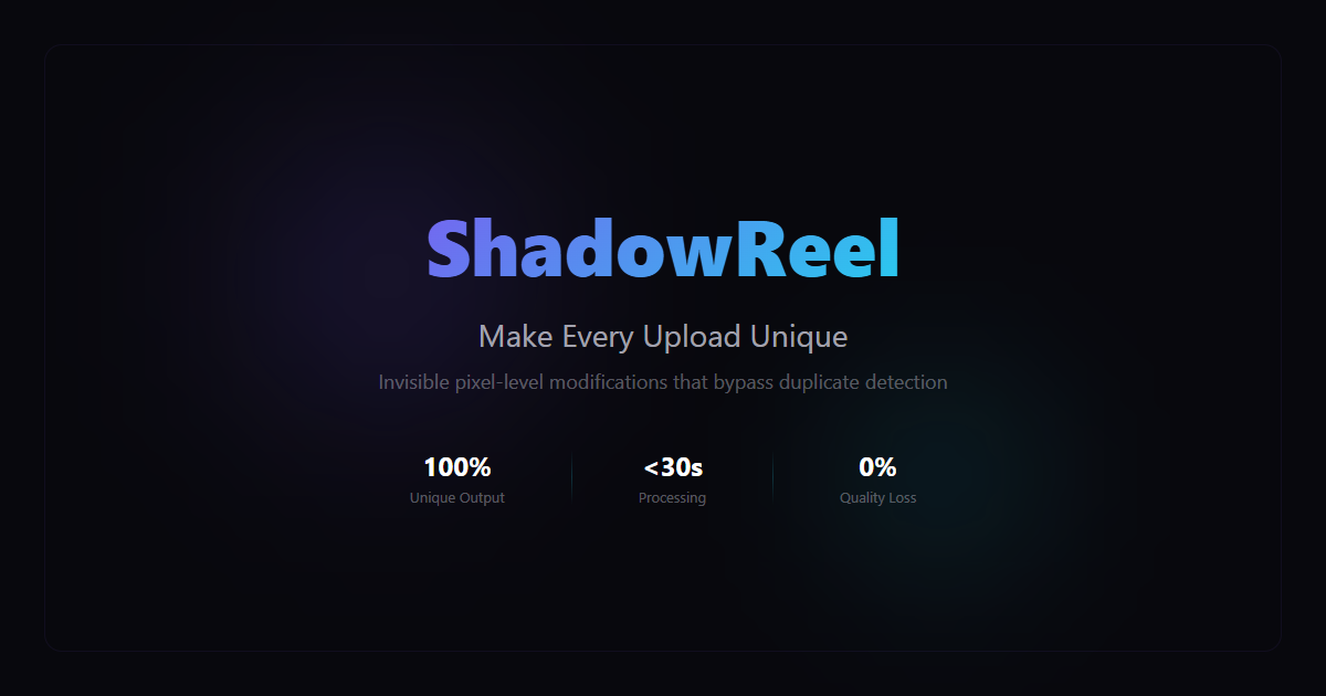 ShadowReel gallery image