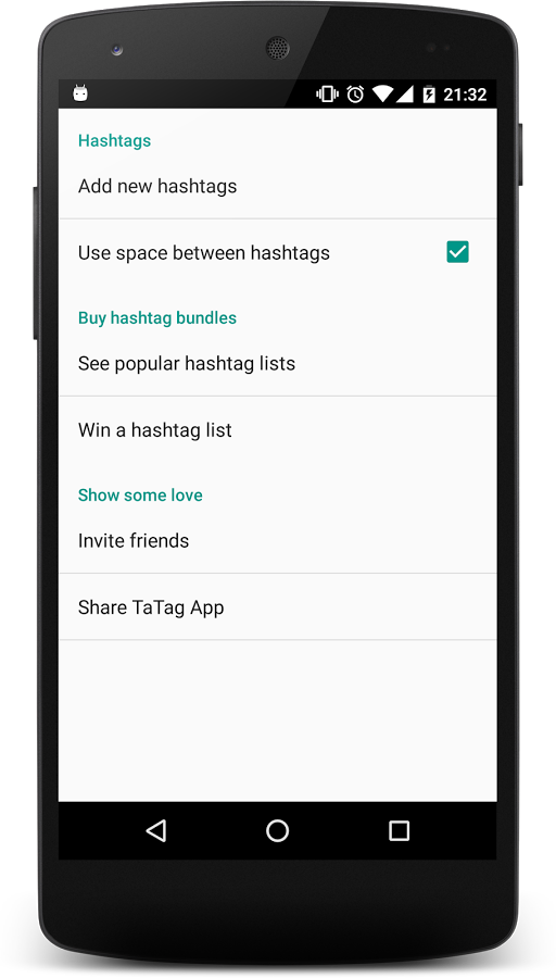 TaTag! Hashtag Keyboard gallery image