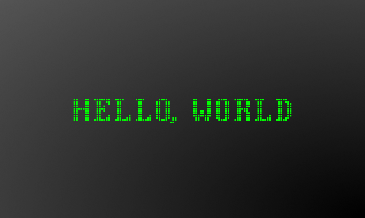 Hello, World media 1