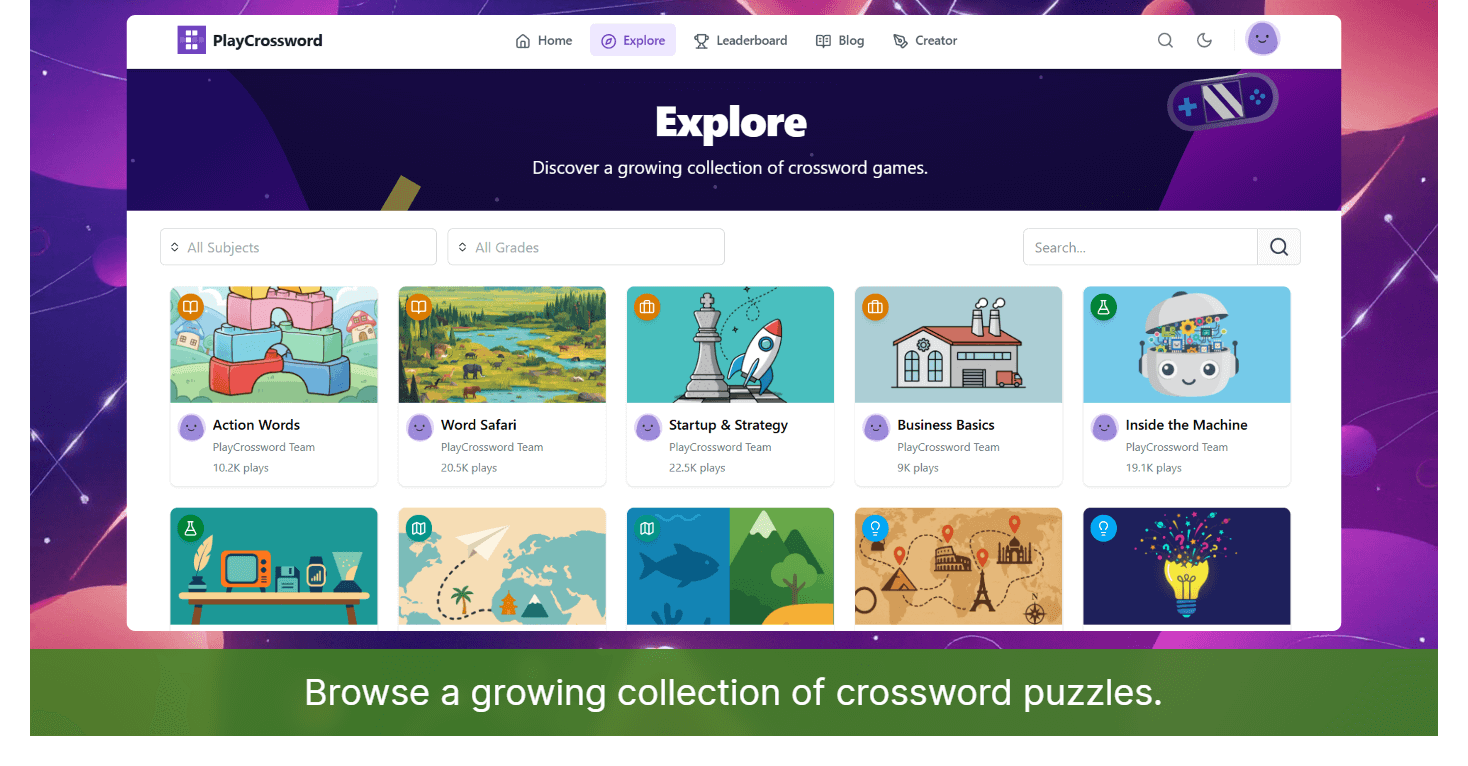 PlayCrossword gallery image