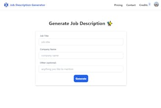 Job Description Generator gallery image
