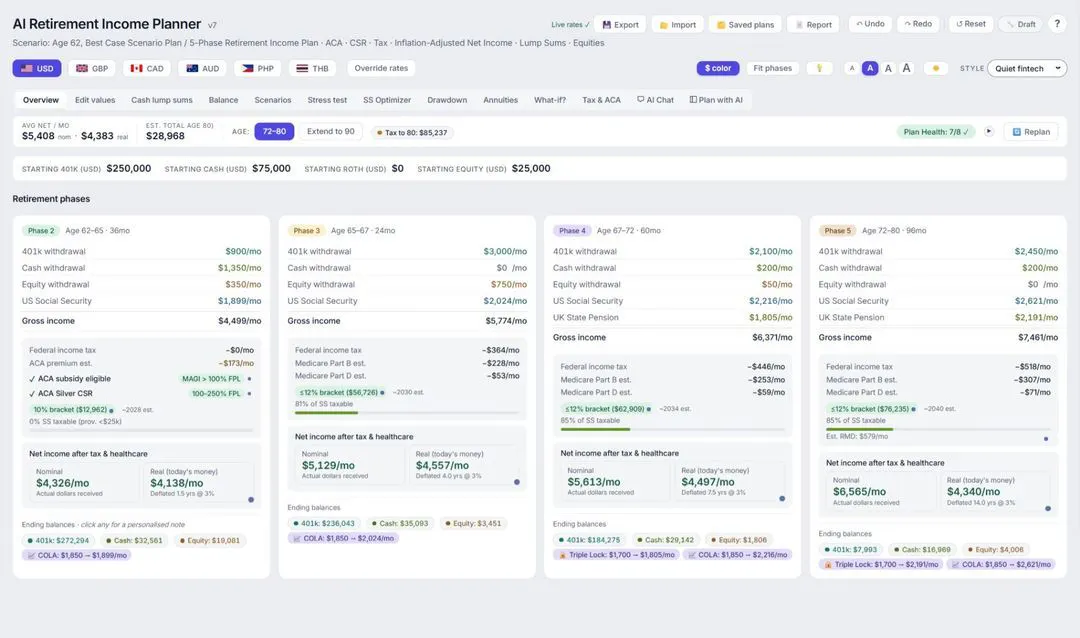 AI Retirement Income Planner gallery image