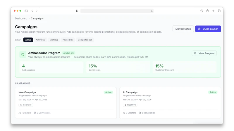 Convertly : Ambassador Commerce screenshot 7