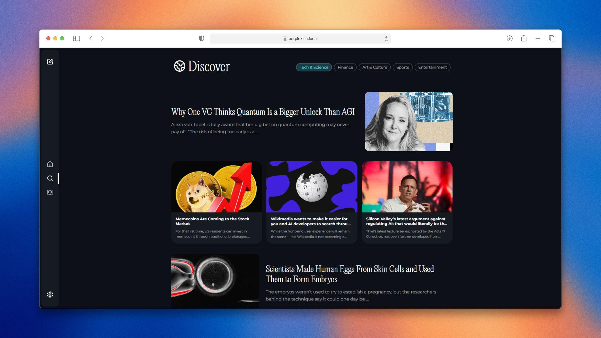 Perplexica gallery image