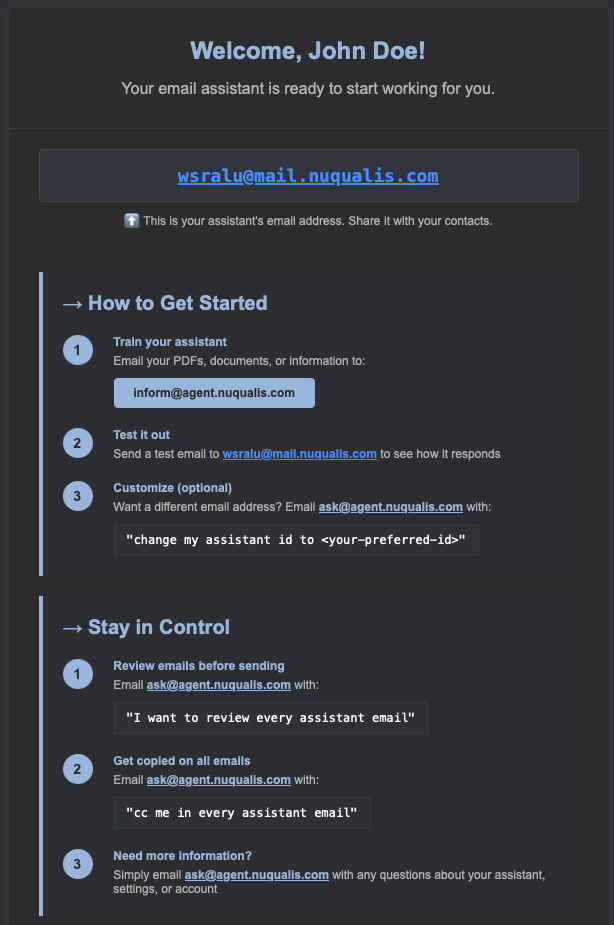 Nuqualis A.I betrieben E -Mail -Assistent - Zeit sparen ist nur eine E -Mail entfernt Medien 6