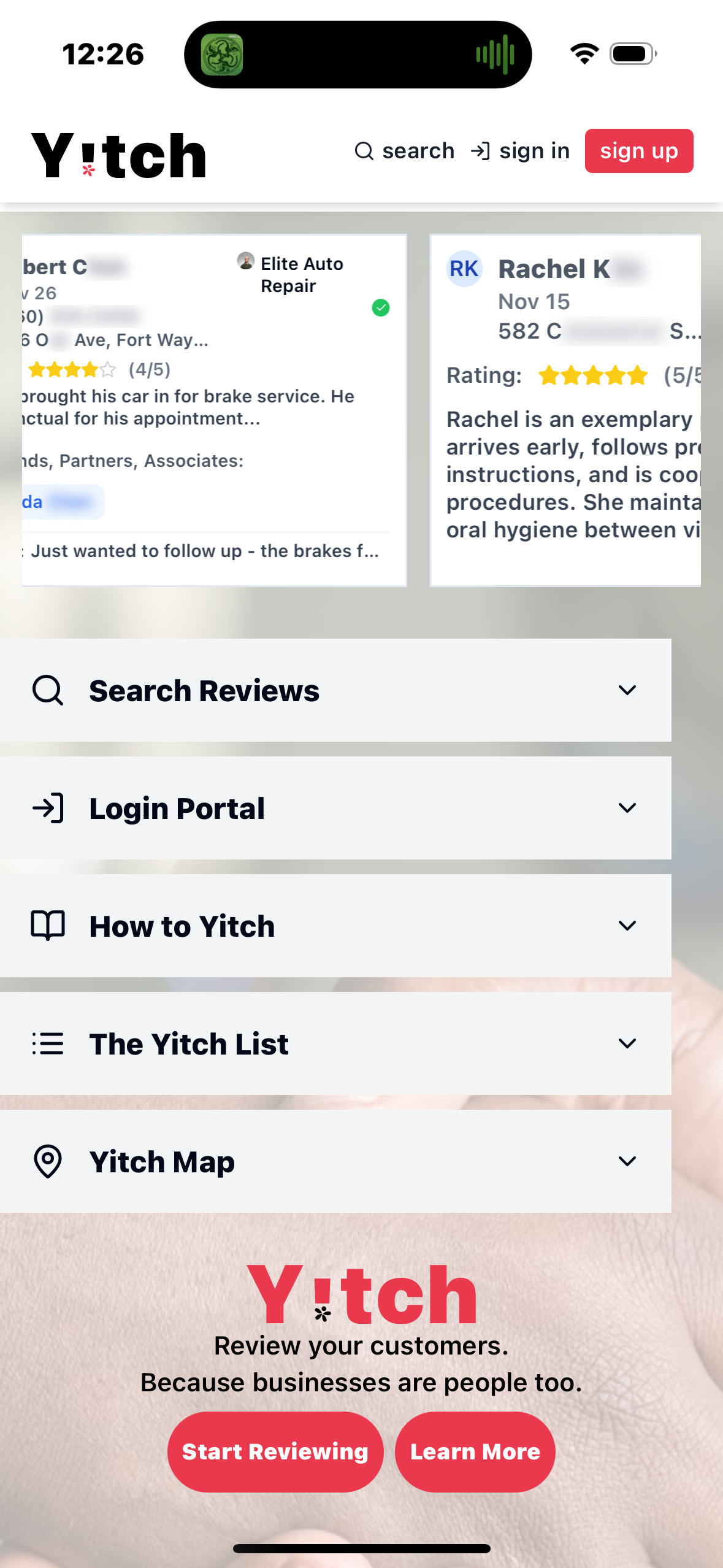 Yitch - Rate and Review Your Customers. gallery image