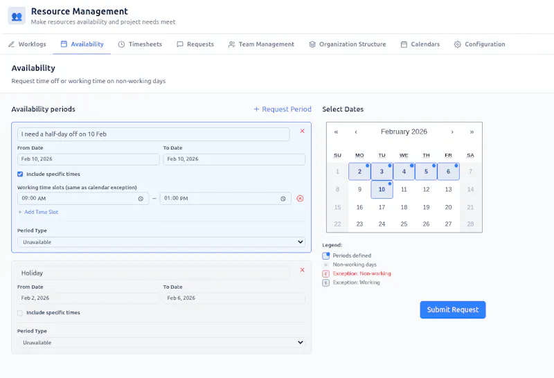 Resource Management for Jira screenshot 7