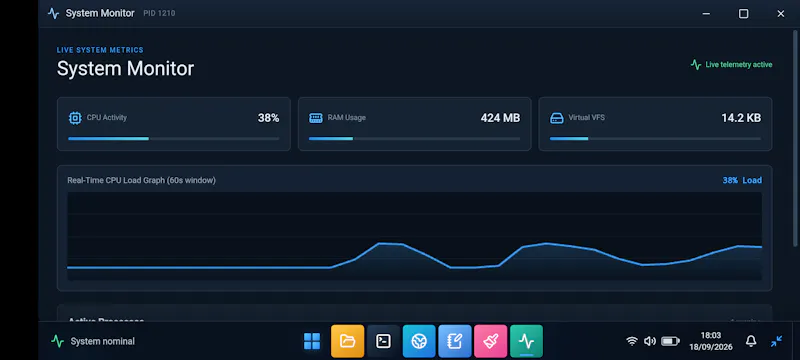 Nexus Web OS screenshot 4