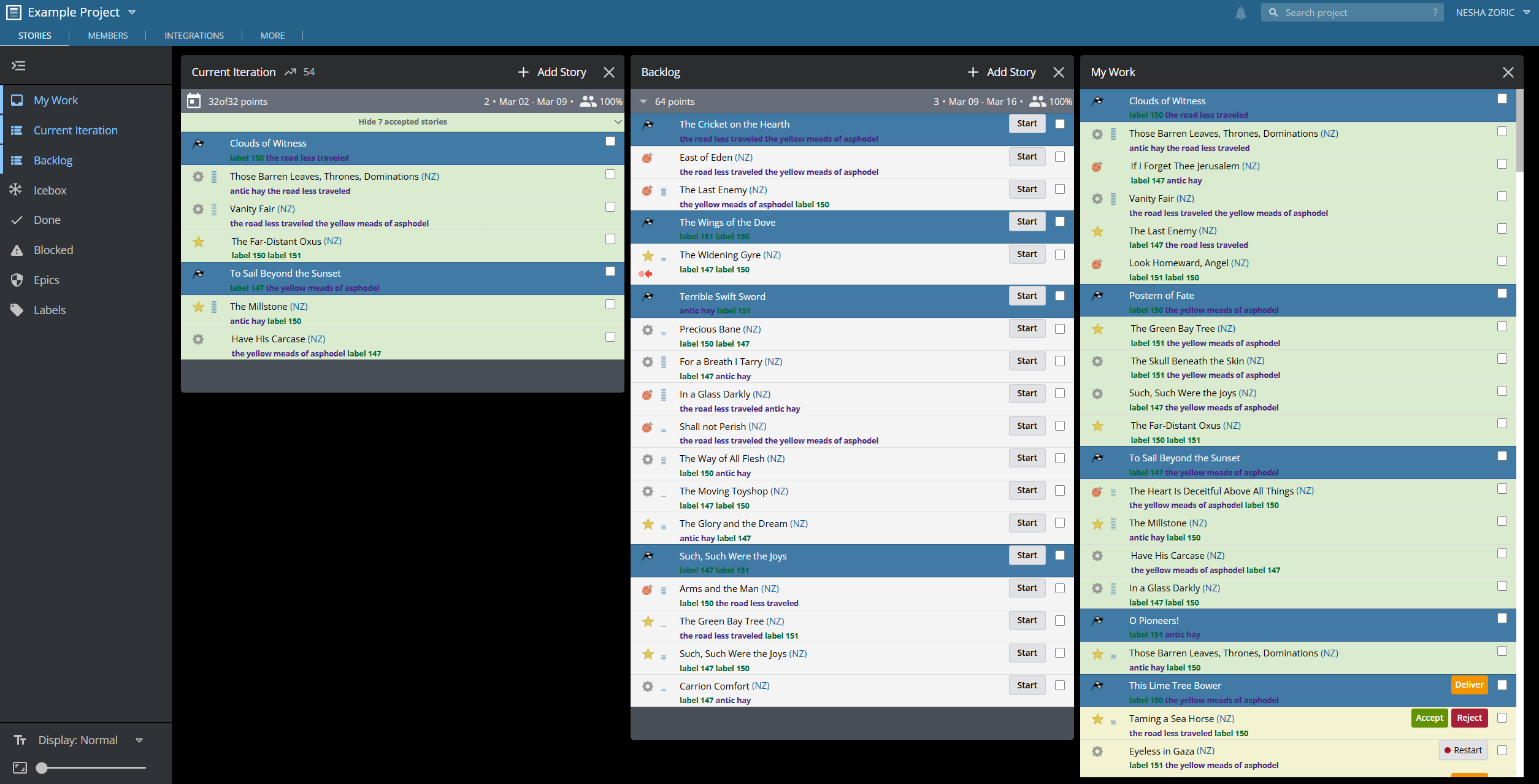 Media Lite Tracker - Alat Pengurusan Projek Agile yang membantu pasukan merancang & trek 4
