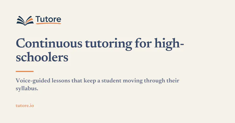 Tutore screenshot 1