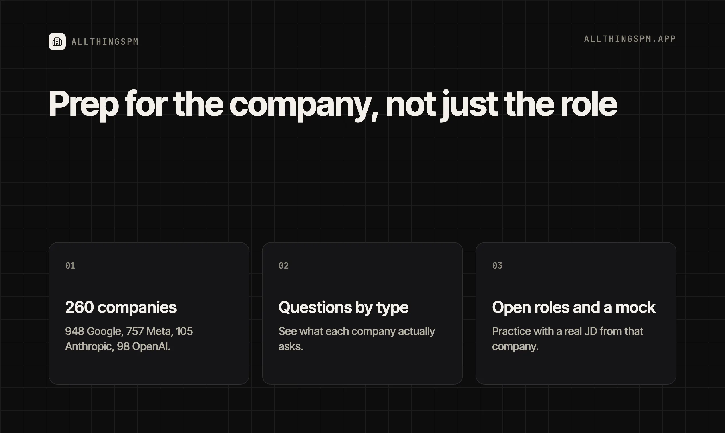 PM Questions by Company by AllthingsPM screenshot 3