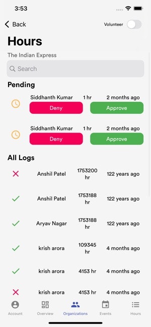 Voluntime gallery image