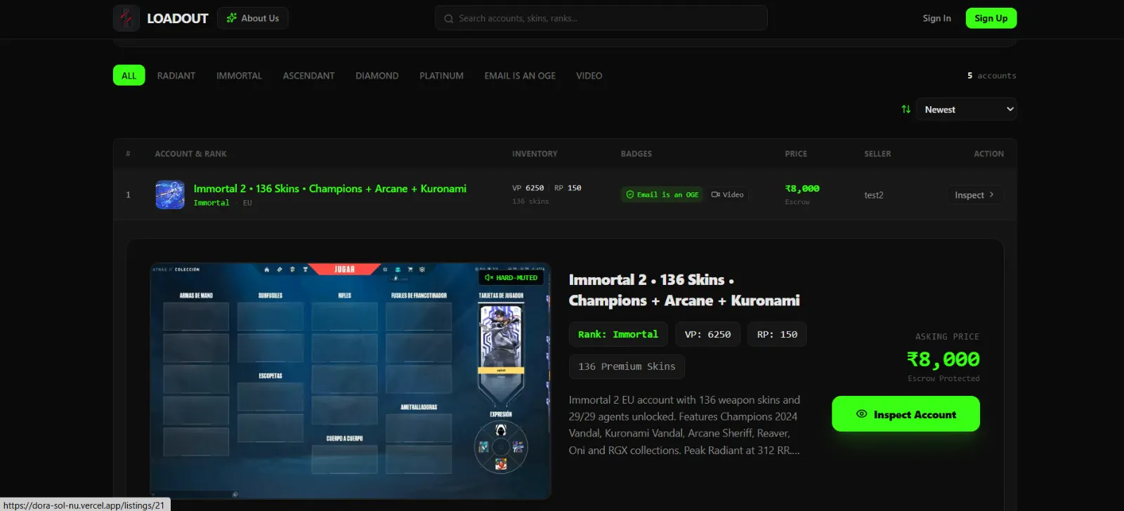 Loadout gallery image