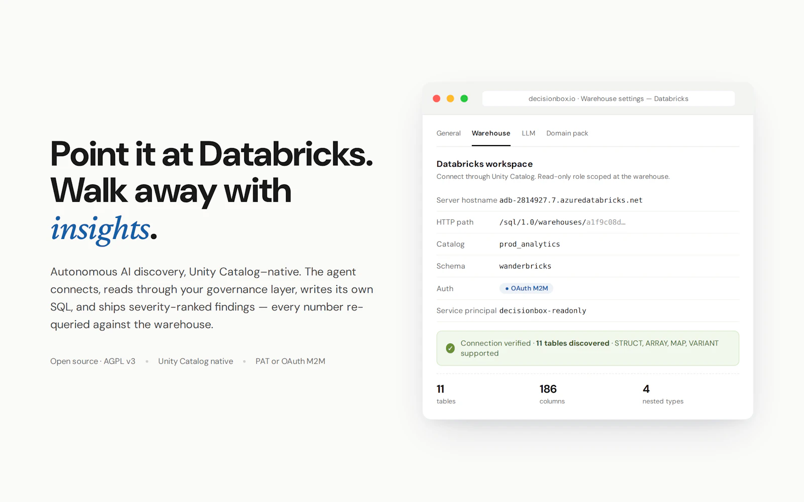 DecisionBox for Databricks screenshot 1