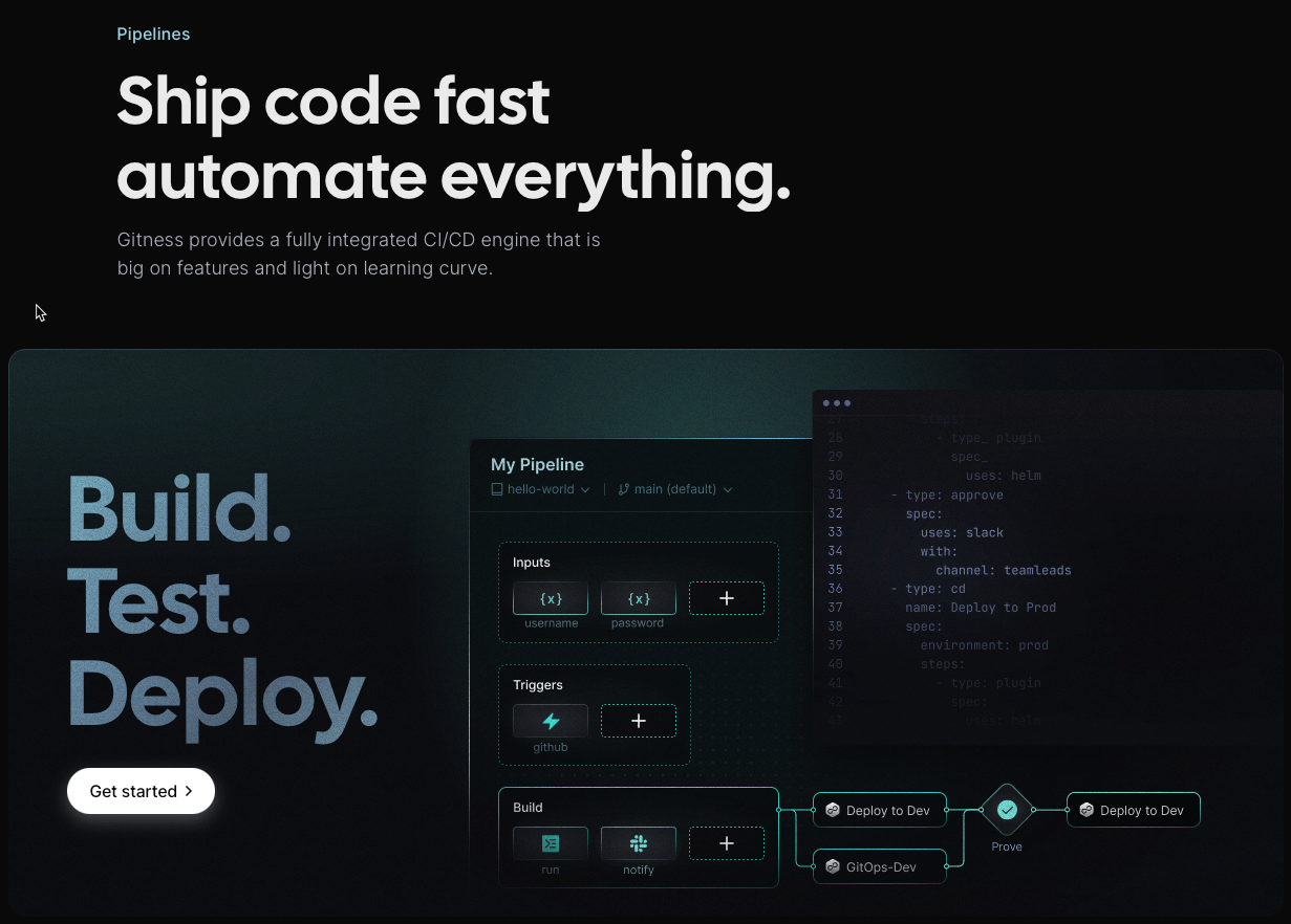 Geschiktheid - Open-source code hosting & pipeline engine media 2