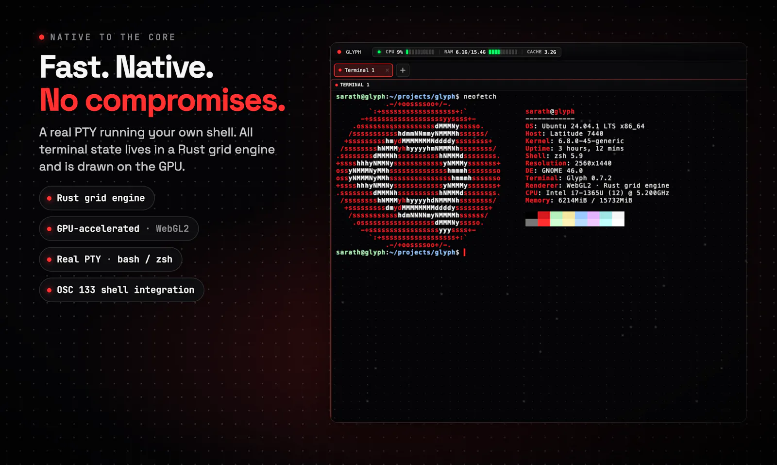 Glyph screenshot 3
