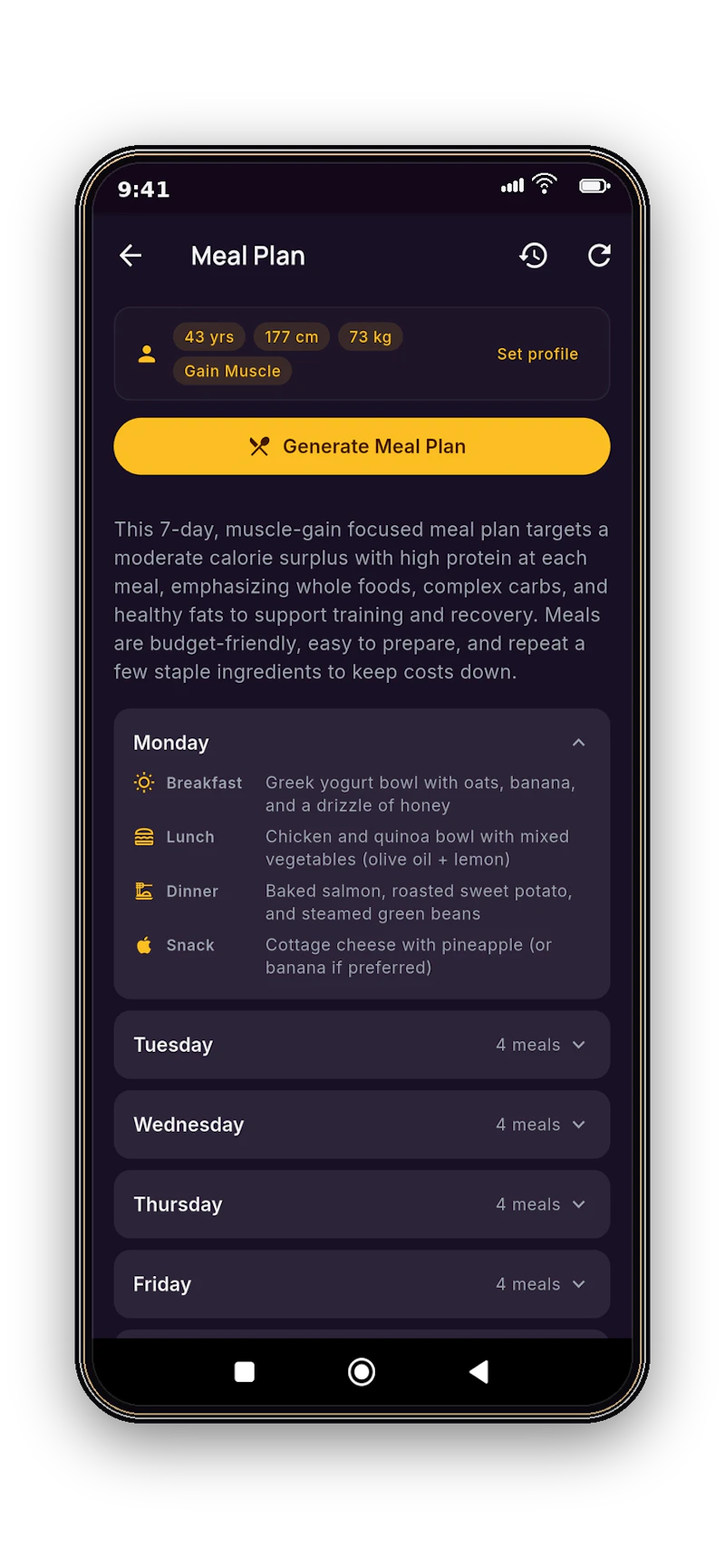 Shealthy App screenshot 5