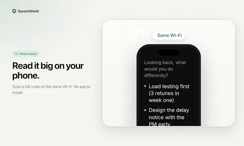 SpeechShield screenshot 11