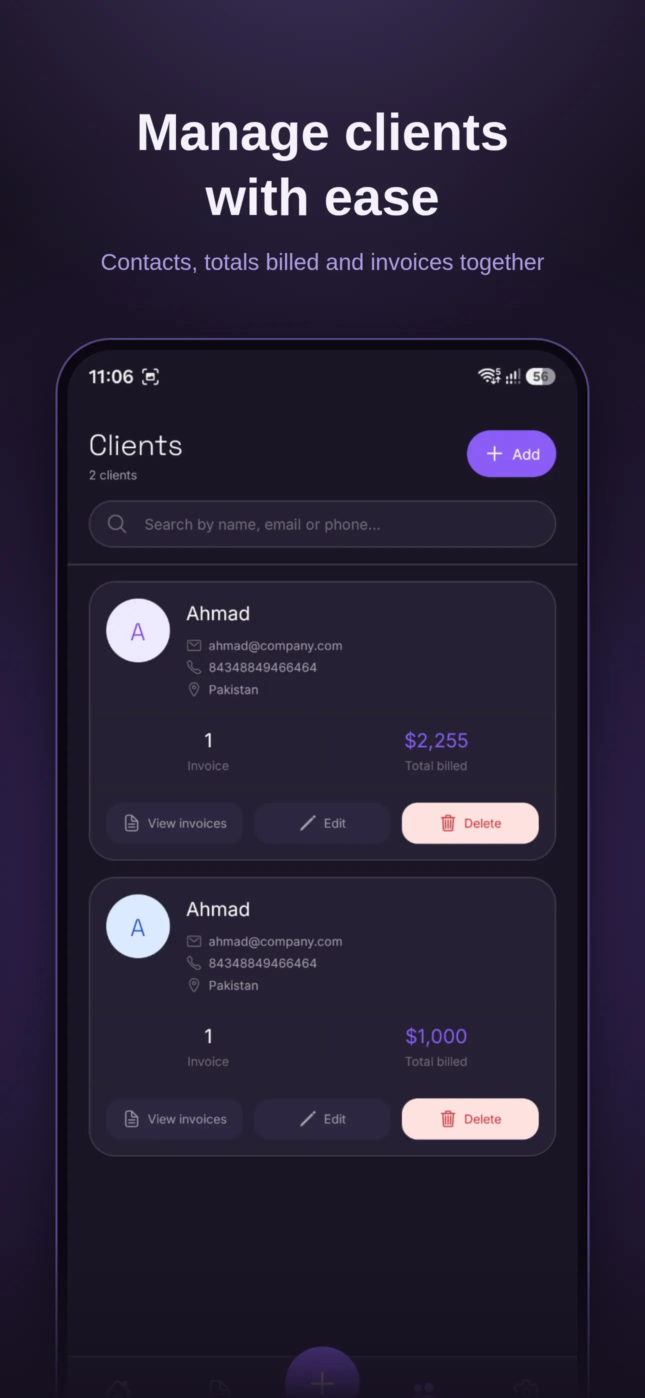 Professional Invoices in Under 60 Sec gallery image