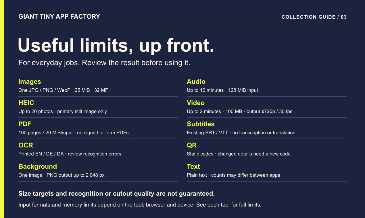 Giant Tiny App Factory gallery image