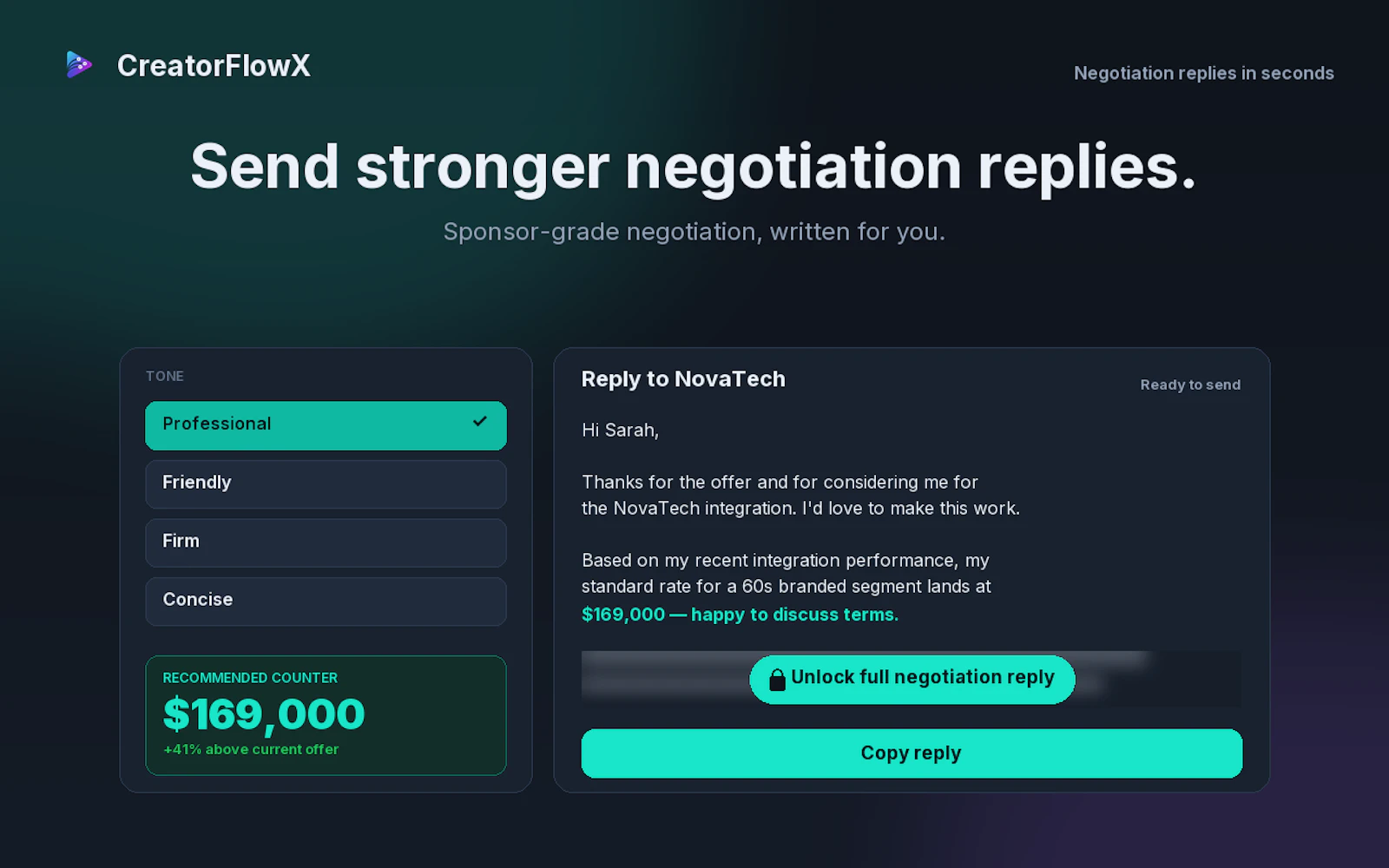 CreatorFlowX screenshot 4