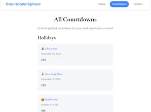 CountdownSphere gallery image